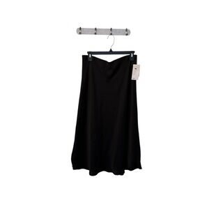 Chic Black A-Line Women's Skirt